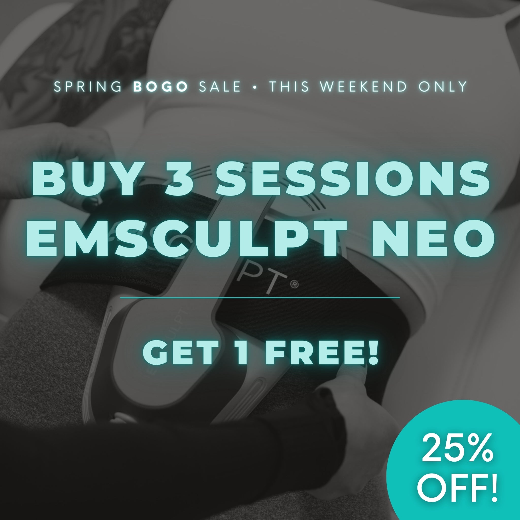 Emsculpt NEO | Compra 3 sesiones y llévate 1 GRATIS