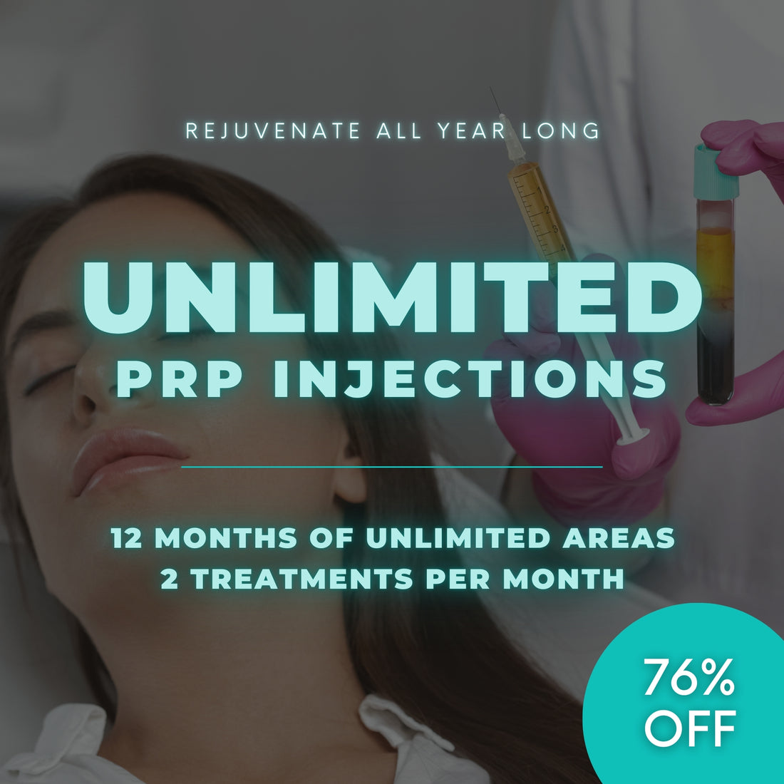 PRP Injections | 1-Year Unlimited Package
