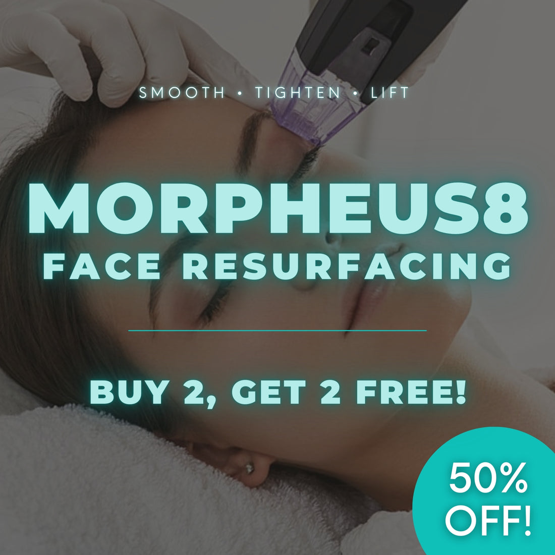 Morpheus8® | Buy 2 (Face Resurfacing), Get 2 Free