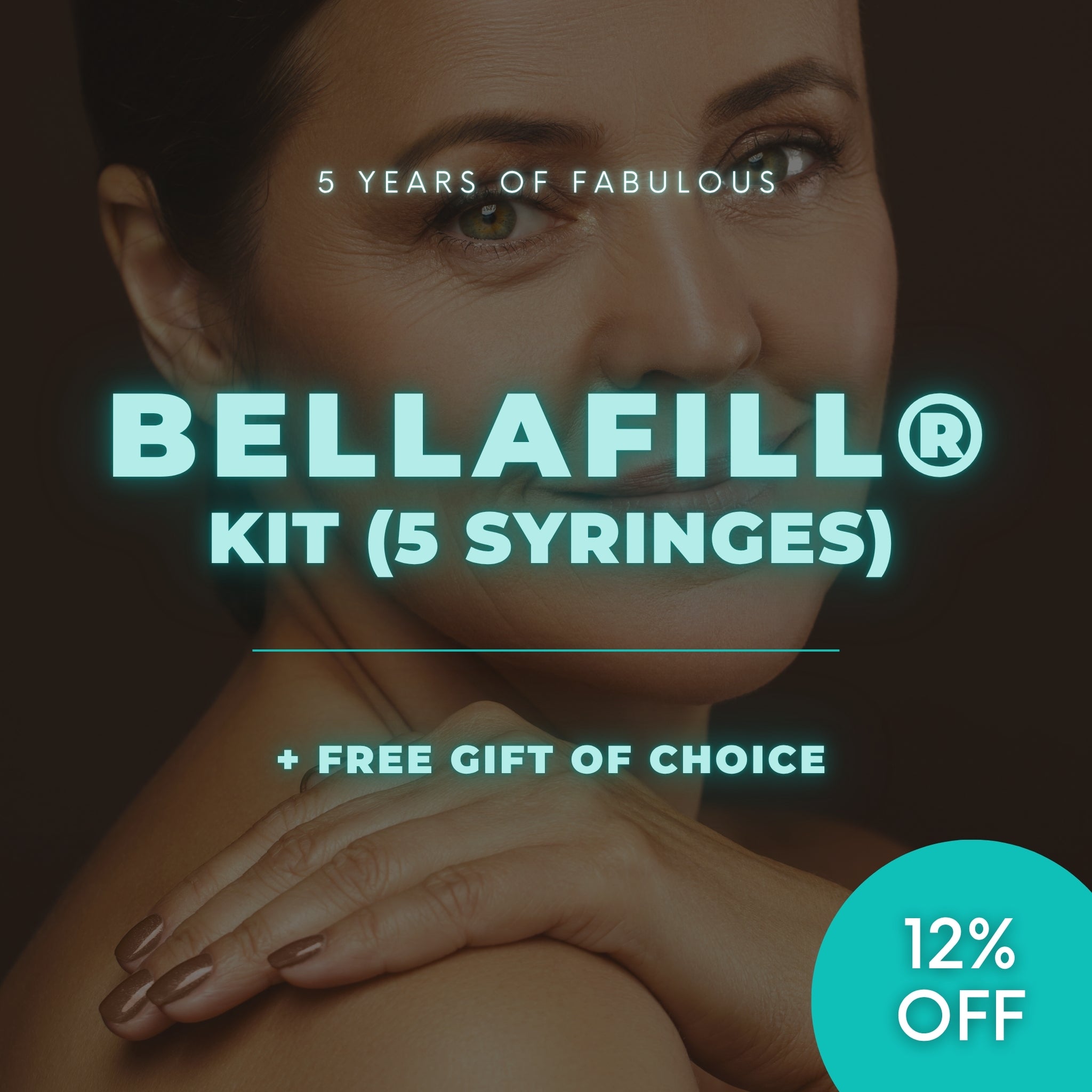 Paquete Bellafill® | 5 jeringas, 50 unidades de microagujas Xeomin + SkinPen con PRP