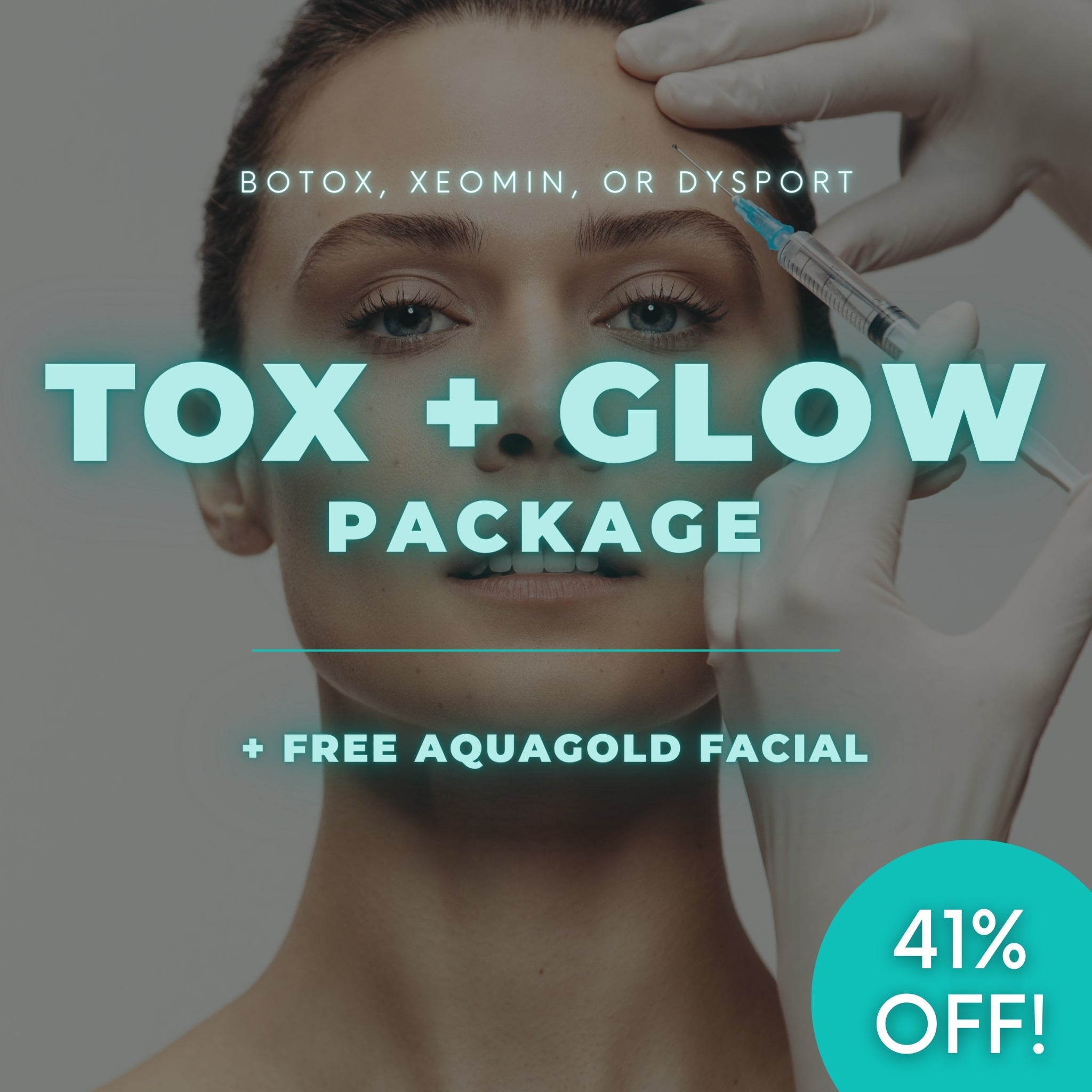 Tox + Glow | Selecciona tu facial Tox + Aquagold gratis