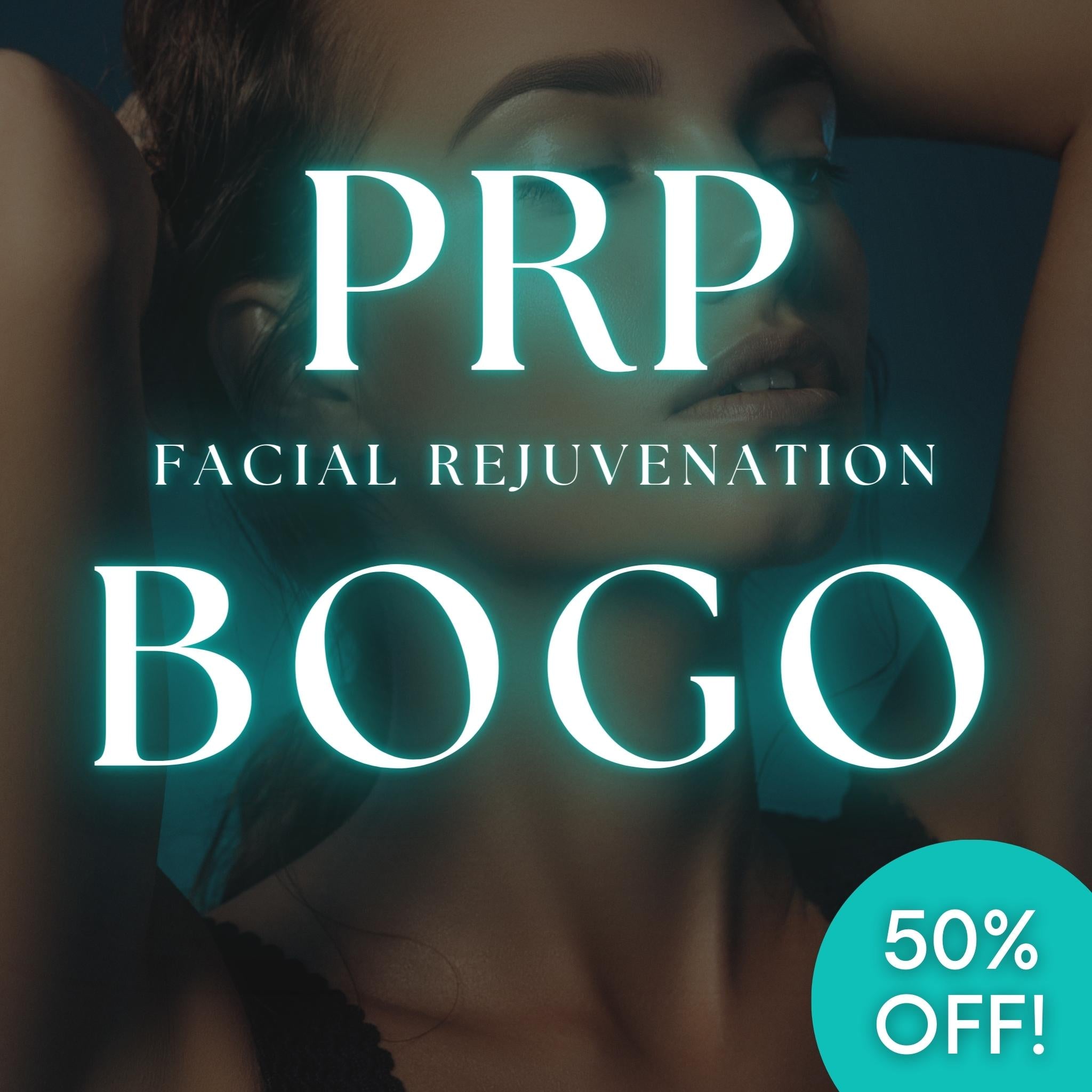 Tratamientos faciales PRP BOGO