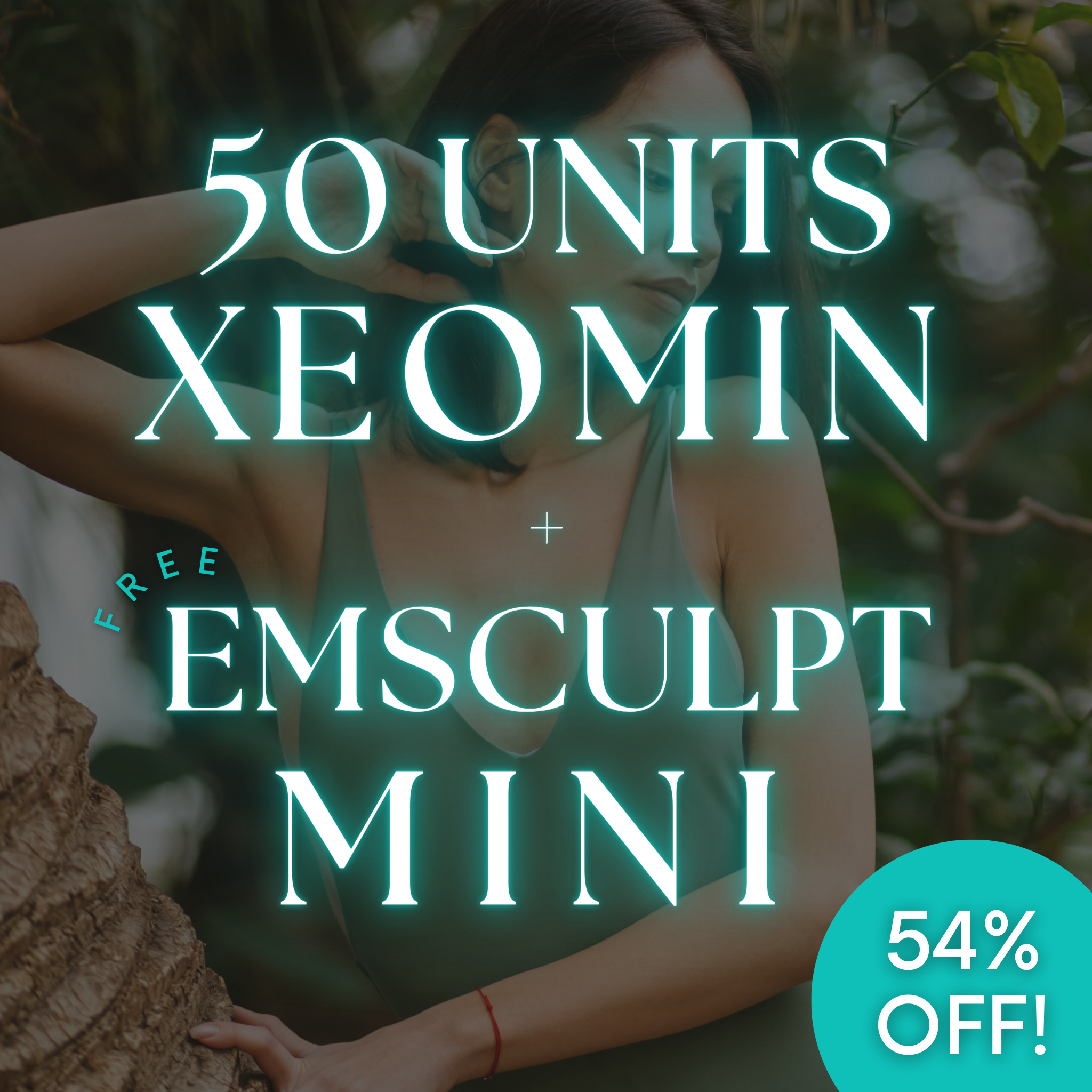 50 Unidades Xeomin Bank + Mini Sesión Emsculpt GRATIS