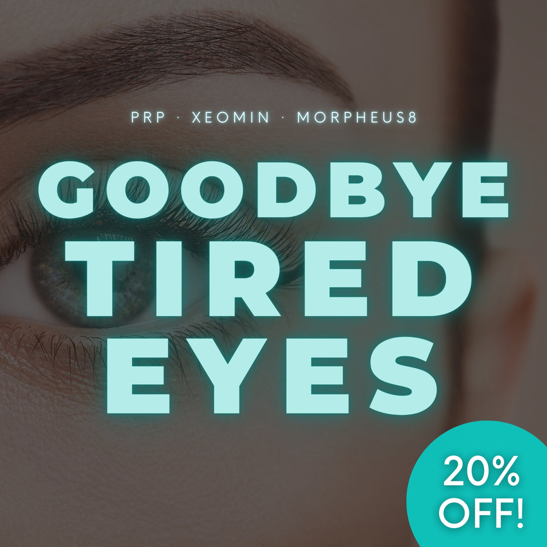 3-Pack PRP for Under Eyes, 30 Units Xeomin for Crow&