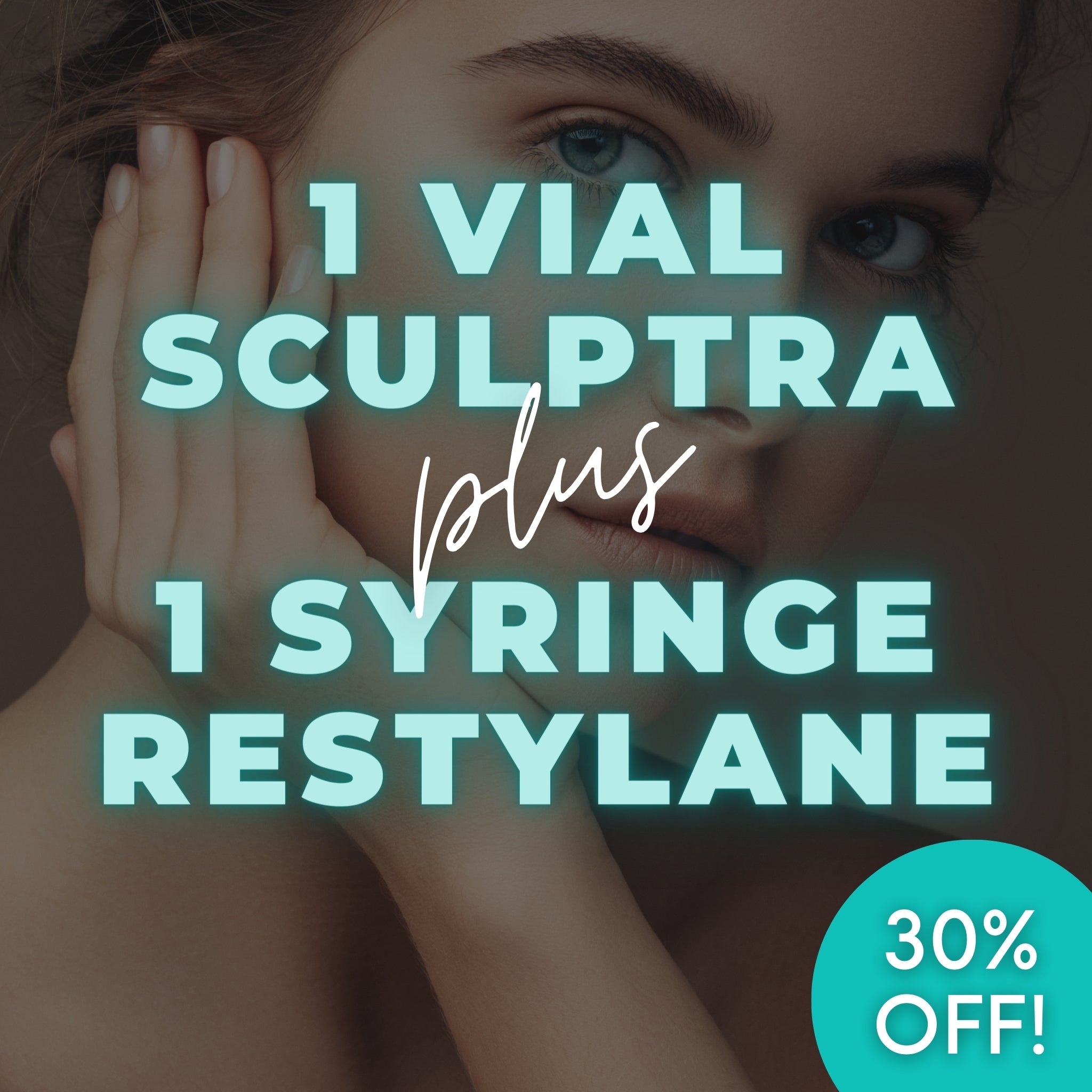 Combinación de relleno Scuptra + Restylane