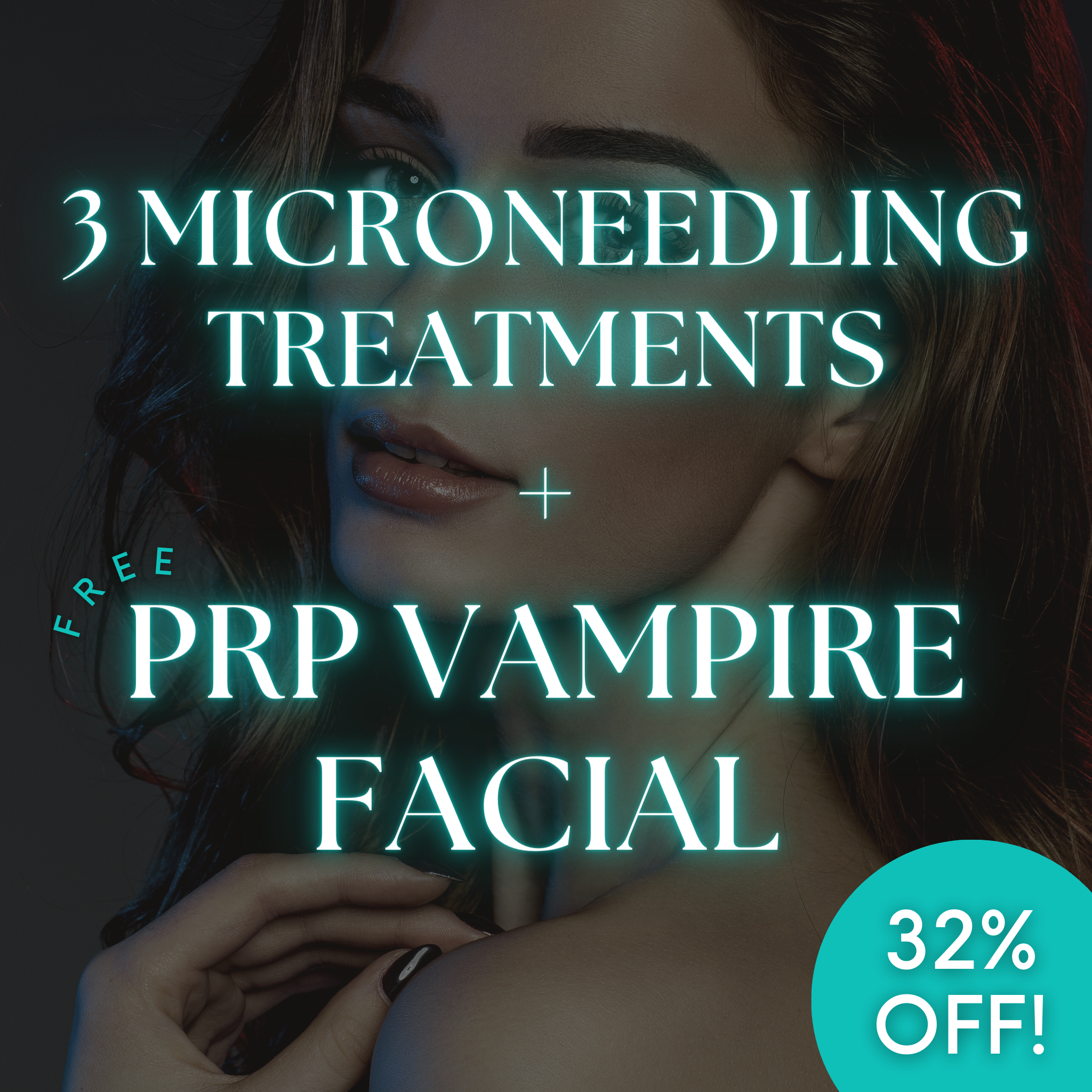 3 tratamientos de microagujas (SkinPen) + Facial Vampiro con PRP GRATIS