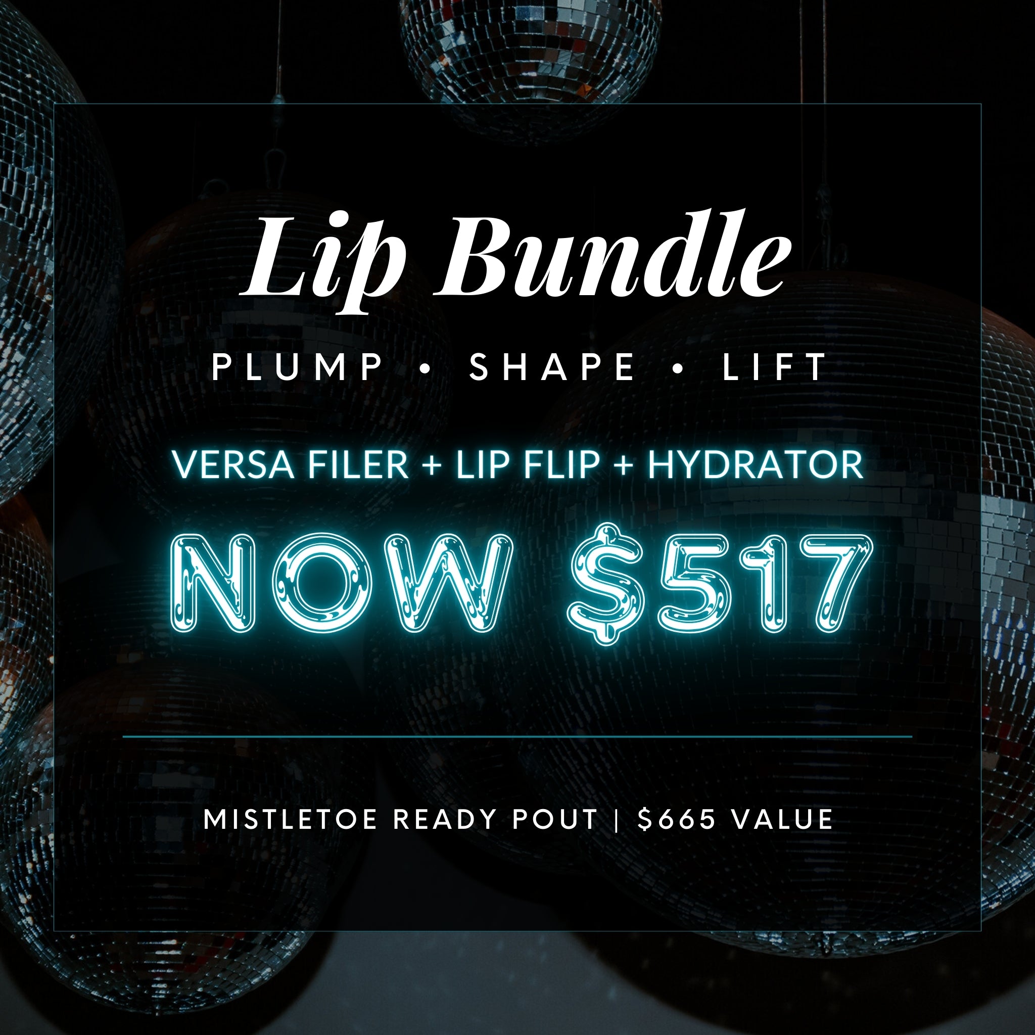 Paquete para labios | 1 jeringa de Versa Filler + Lip Flip + Hidratante para uso doméstico
