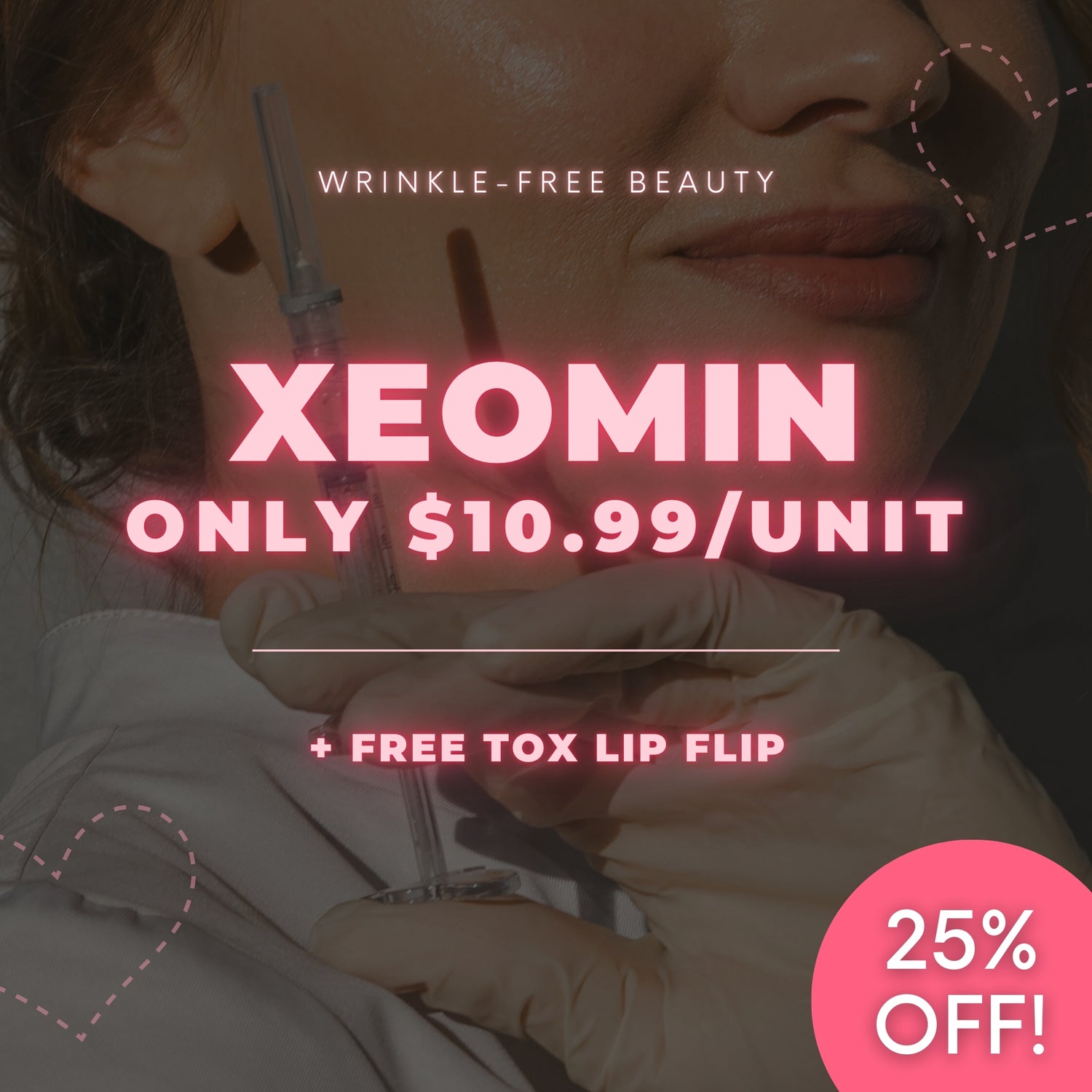 Xeomin® | $10.99/Unit Bank (100 Units) + FREE Gift