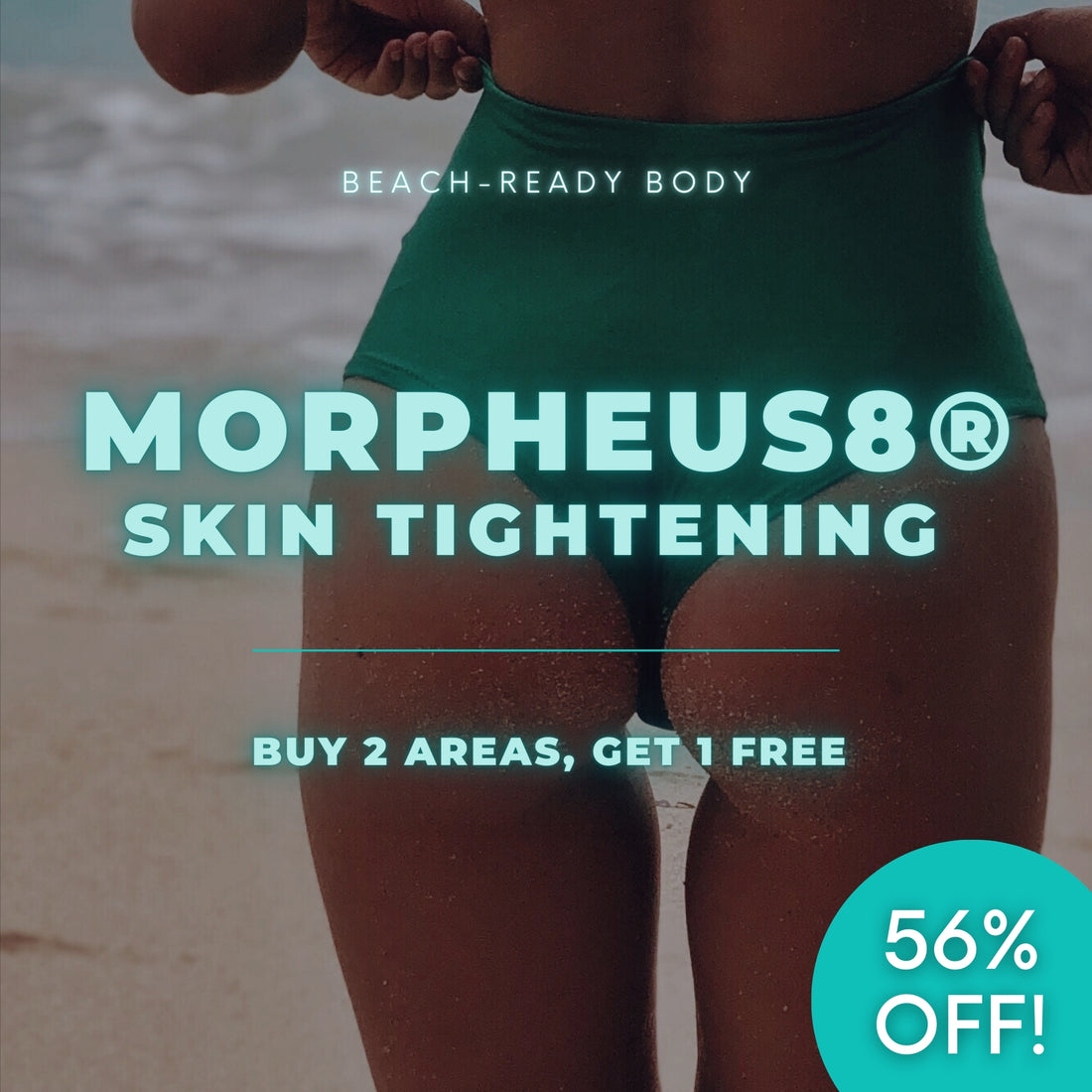 Morpheus8 Body Skin Tightening | Buy 2 Areas, Get 1 FREE