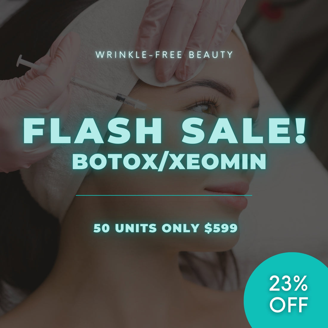 Botox/Xeomin FLASH SALE | 50 Units for ONLY $599
