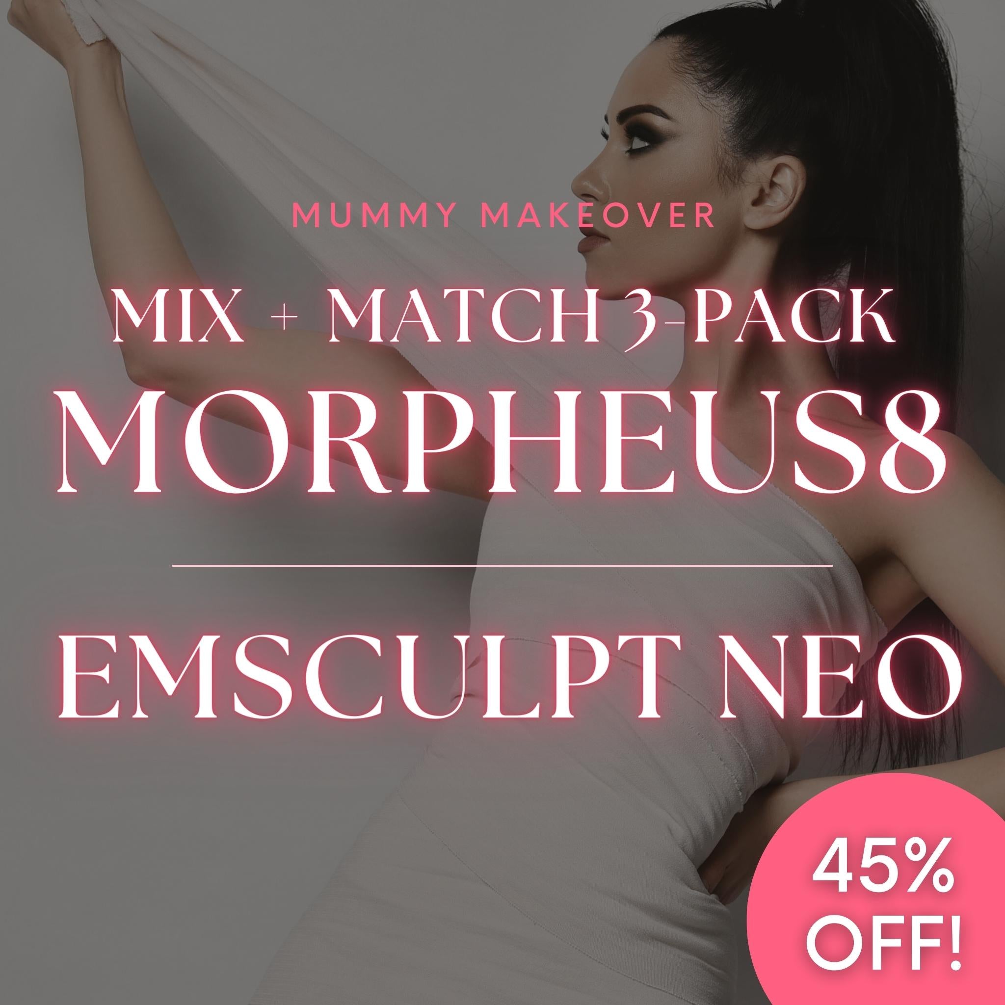 Mummy Makeover 3-Pack! Morpheus8 and Emsculpt NEO