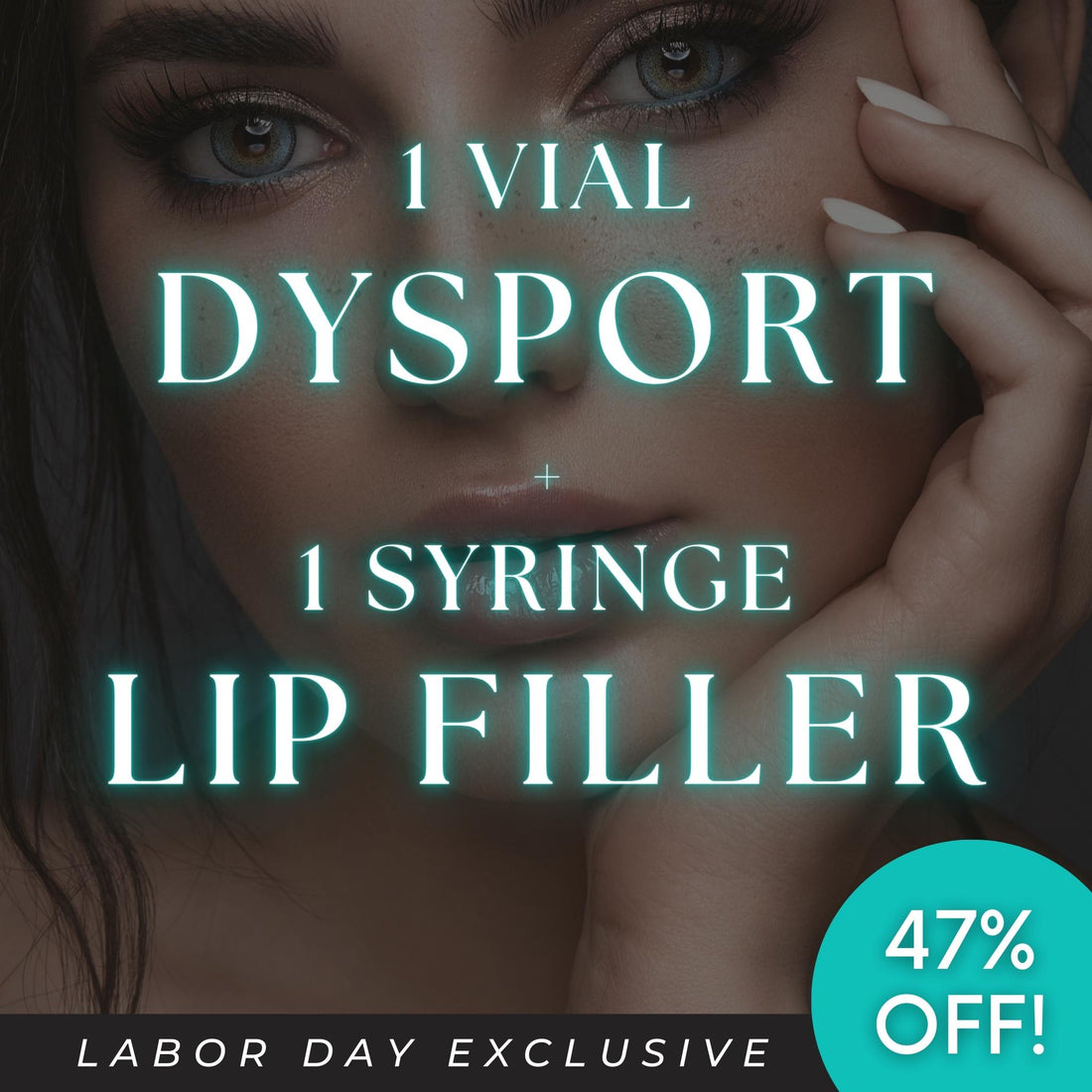 Labor Day Exclusive: 1 Vial Dysport + 1 Syringe Restylane Kysse Combo