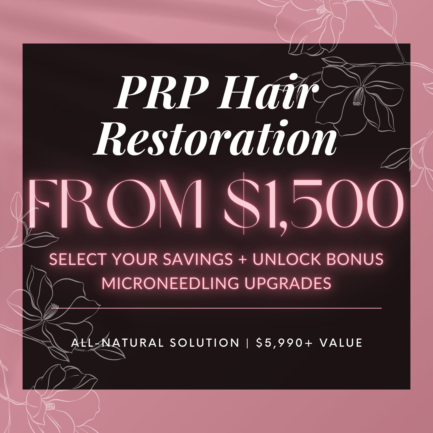 PRP Hair Restoration | Select Your Savings
