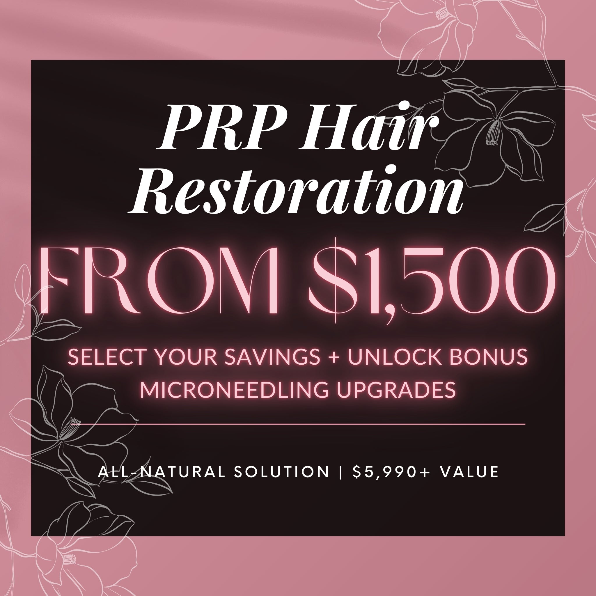 PRP Hair Restoration | Select Your Savings