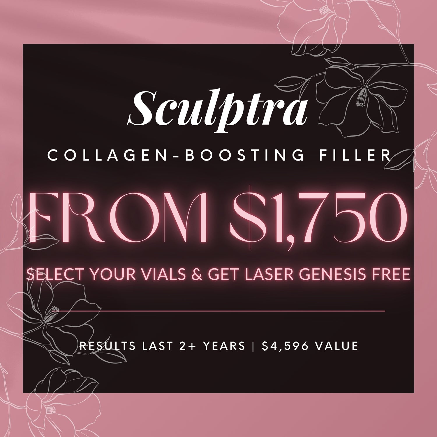 Sculptra | Laser Genesis GRATIS con cada vial