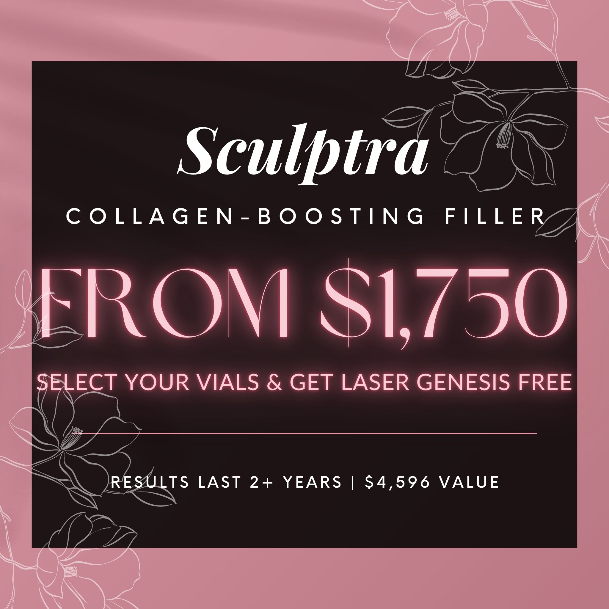 Sculptra | Laser Genesis GRATIS con cada vial