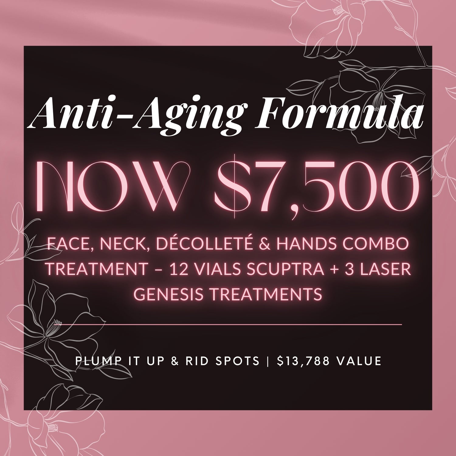 Fórmula antienvejecimiento | 8 viales de Sculptra + 12 tratamientos con láser Genesis
