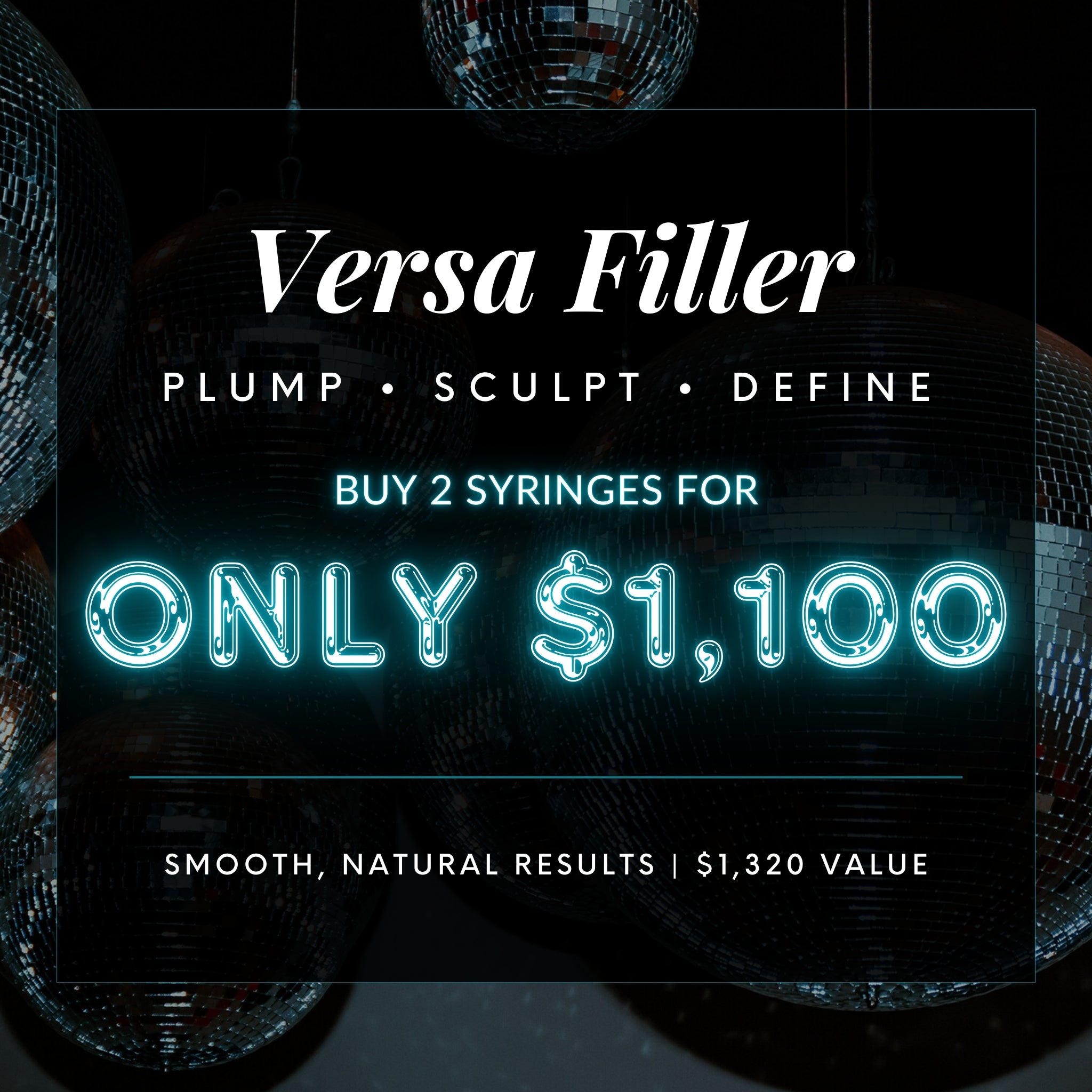 Versa Filler | Buy 2 Syringes for ONLY $1,100